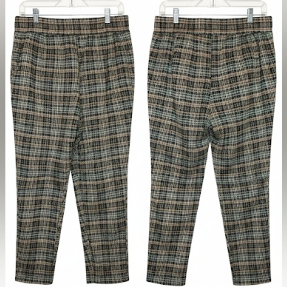 Cato Women's Plaid Dress Pants